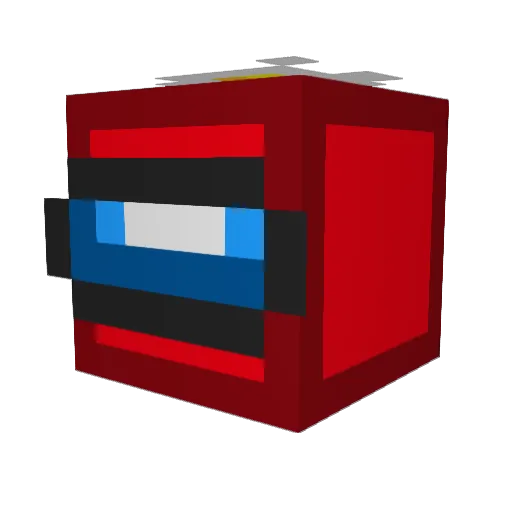 xtanko7 Minecraft avatar head, 3D render