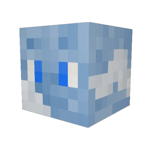 xtbacon Minecraft avatar head, 3D render