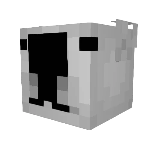 xtcyyyyyy Minecraft avatar head, 3D render