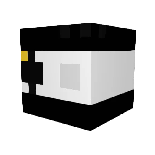 xtimkl Minecraft avatar head, 3D render