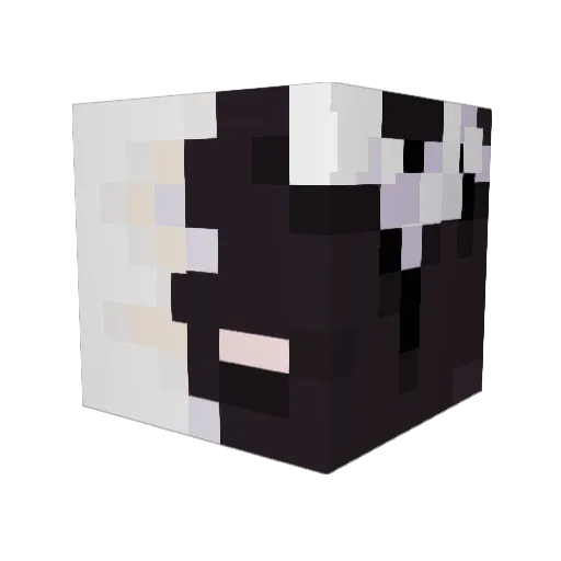 xtjuyeon Minecraft avatar head, 3D render