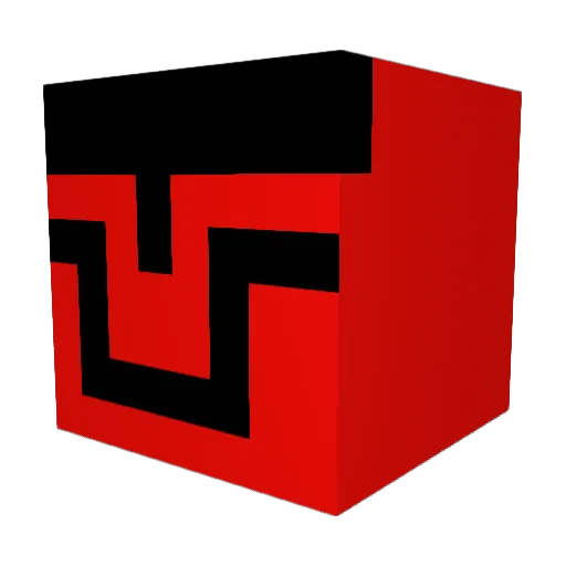 xtrafinga Minecraft avatar head, 3D render