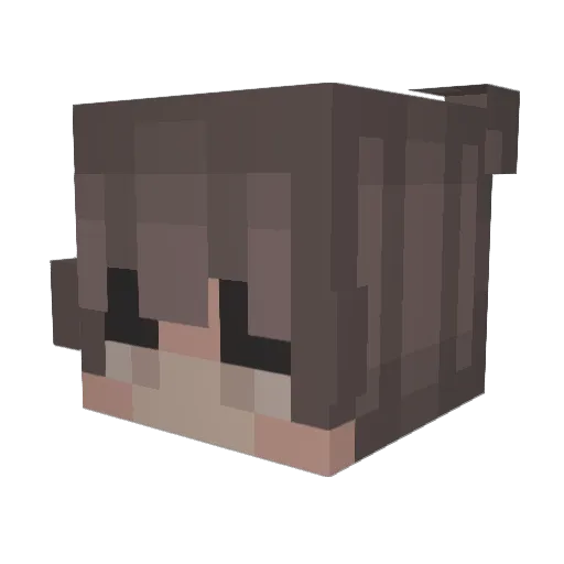 xtrahothenry Minecraft avatar head, 3D render