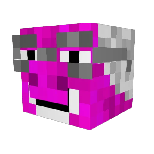 xtremeojrod14 Minecraft avatar head, 3D render