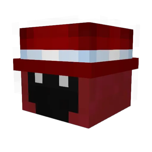 xtuly Minecraft avatar head, 3D render