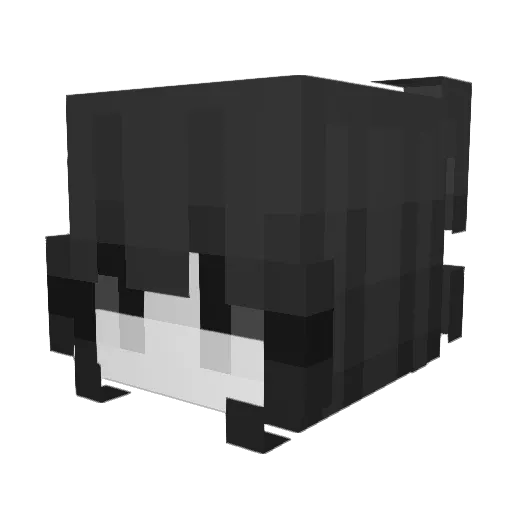 xuxiangmc Minecraft avatar head, 3D render