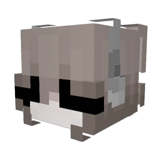 xvmajciaz Minecraft avatar head, 3D render