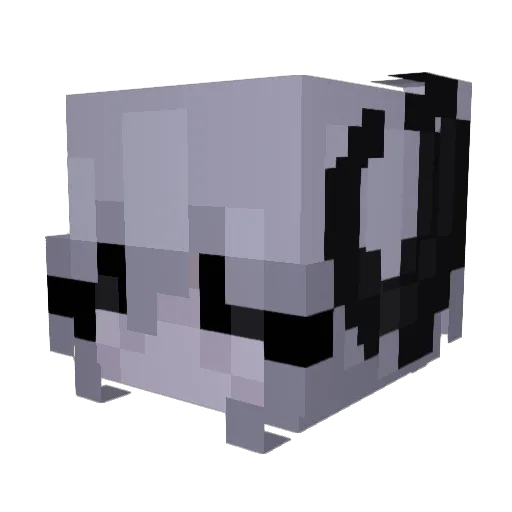 xvz4 Minecraft avatar head, 3D render