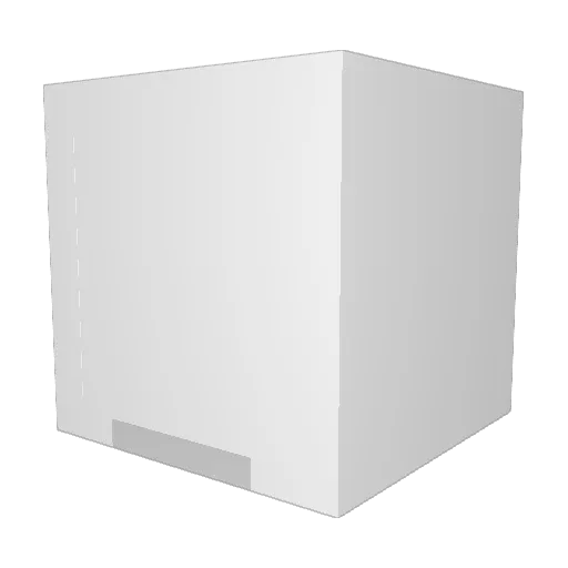 xwenn Minecraft avatar head, 3D render
