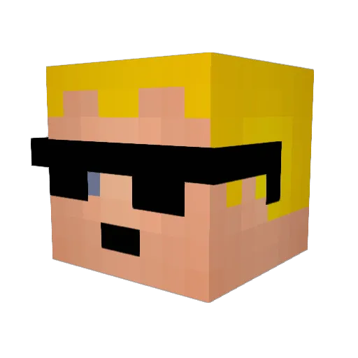xwikt0r Minecraft avatar head, 3D render