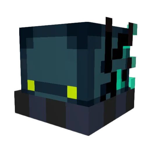 xworld13 Minecraft avatar head, 3D render