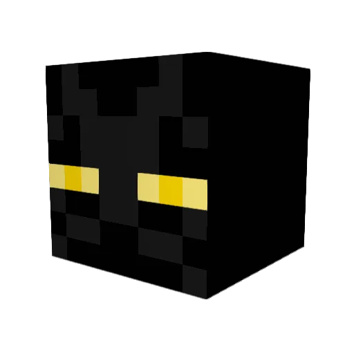 xxEL1 Minecraft avatar head, 3D render