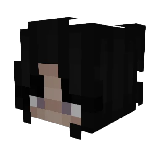 xxEmixIxx Minecraft avatar head, 3D render