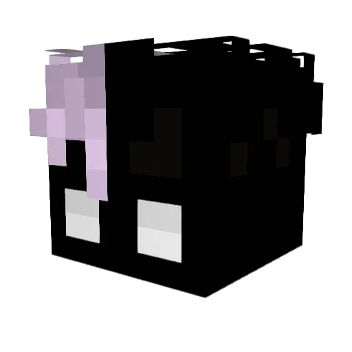xxHabit Minecraft avatar head, 3D render