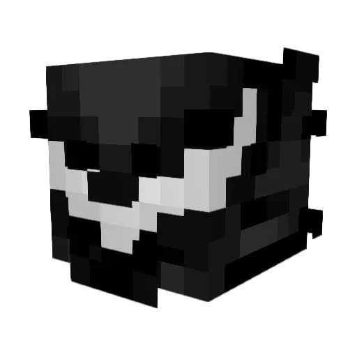 xxMASTERxx553 Minecraft avatar head, 3D render
