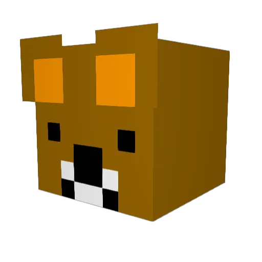 xxMaHiRoxx Minecraft avatar head, 3D render