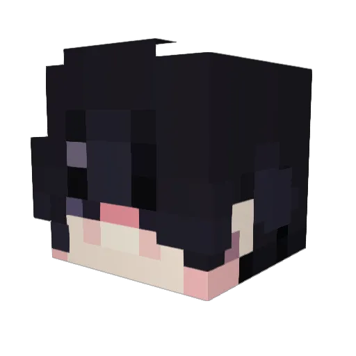 xxOrel Minecraft avatar head, 3D render