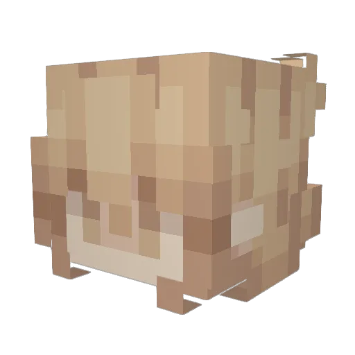 xxPREST0xx Minecraft avatar head, 3D render