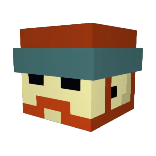xxSnEaKyGxx Minecraft avatar head, 3D render