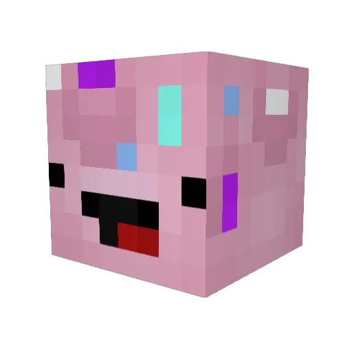 xxT4R4xx Minecraft avatar head, 3D render