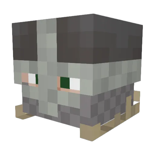 xxTHESWEEDxx Minecraft avatar head, 3D render