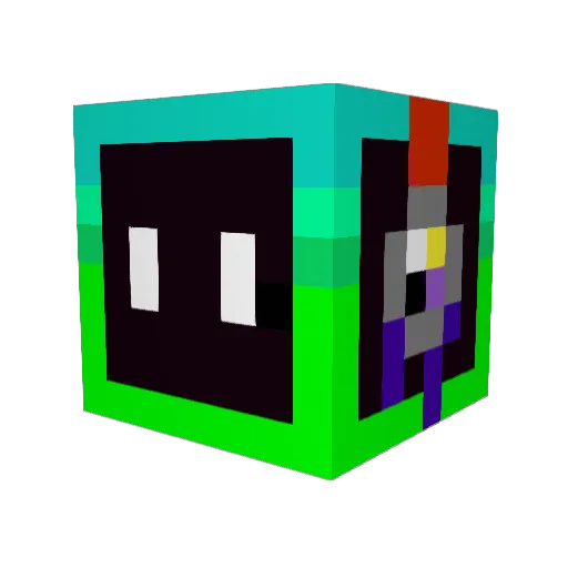 xxXSynopsisXxx Minecraft avatar head, 3D render