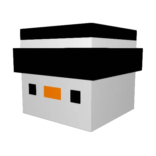 xxXVinnyXxx Minecraft avatar head, 3D render