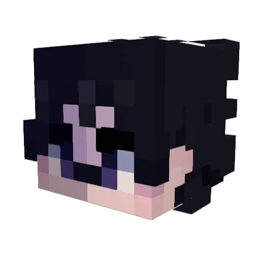 xx_Clover_xx Minecraft avatar head, 3D render