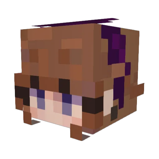 xxaveryy Minecraft avatar head, 3D render