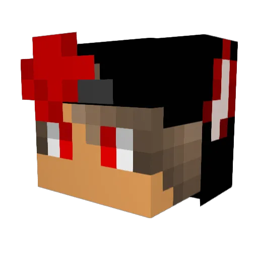 xxdougalxx Minecraft avatar head, 3D render