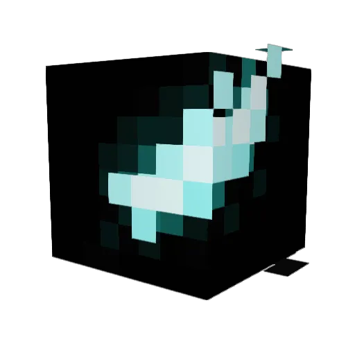 xxeja Minecraft avatar head, 3D render