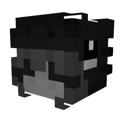 xxflosslikeaboss Minecraft avatar head, 3D render