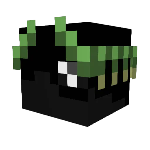 xxiak47 Minecraft avatar head, 3D render