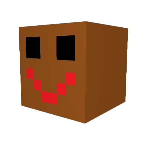 xxkameleon_ Minecraft avatar head, 3D render