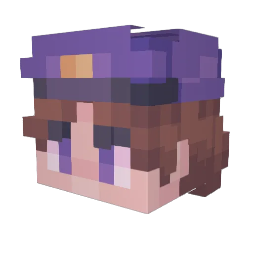 xxlastlifexx Minecraft avatar head, 3D render