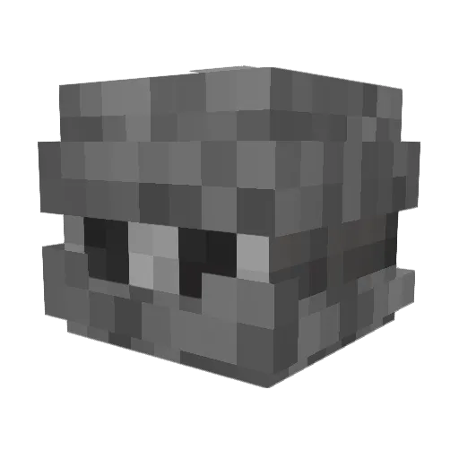 xxofe123 Minecraft avatar head, 3D render
