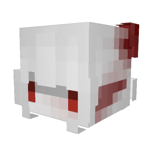 xxxH0LiC Minecraft avatar head, 3D render