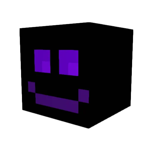 xxxKeri Minecraft avatar head, 3D render