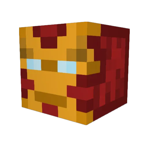 xxxPFXxxx Minecraft avatar head, 3D render