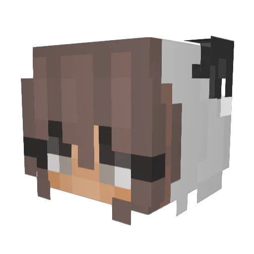 xxxYukixxx Minecraft avatar head, 3D render