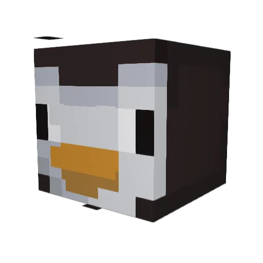 xxxx2205 Minecraft avatar head, 3D render