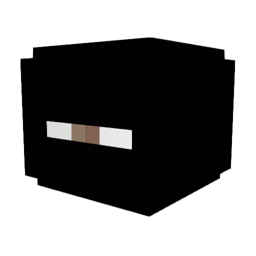xxysu Minecraft avatar head, 3D render