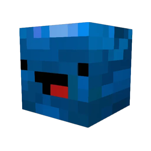 xy0 Minecraft avatar head, 3D render