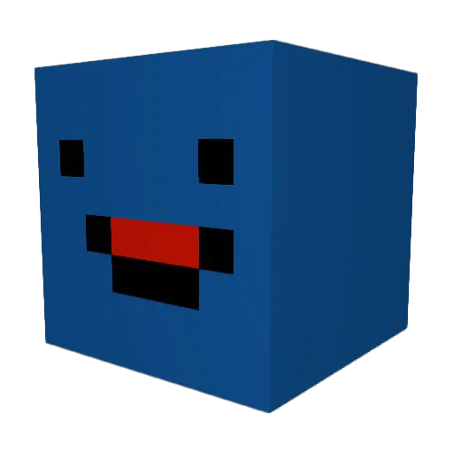 xyRavenyx Minecraft avatar head, 3D render