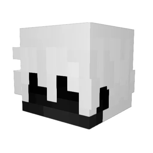 xycu627 Minecraft avatar head, 3D render