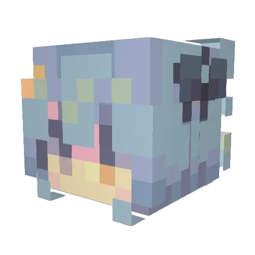 xycx3846 Minecraft avatar head, 3D render