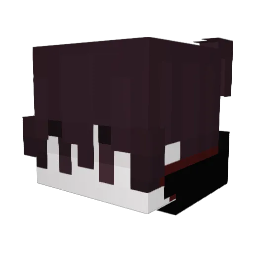 xyesweat Minecraft avatar head, 3D render