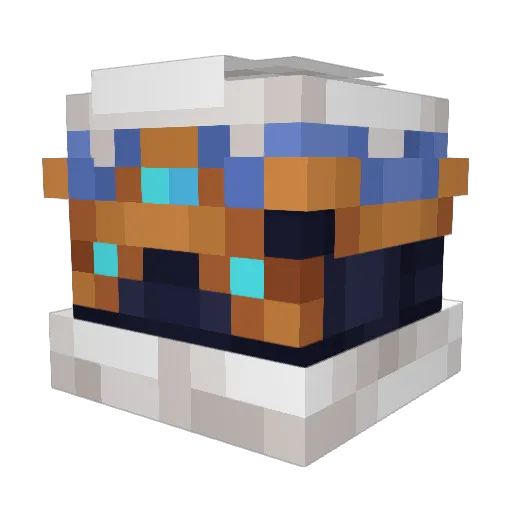 xyev Minecraft avatar head, 3D render