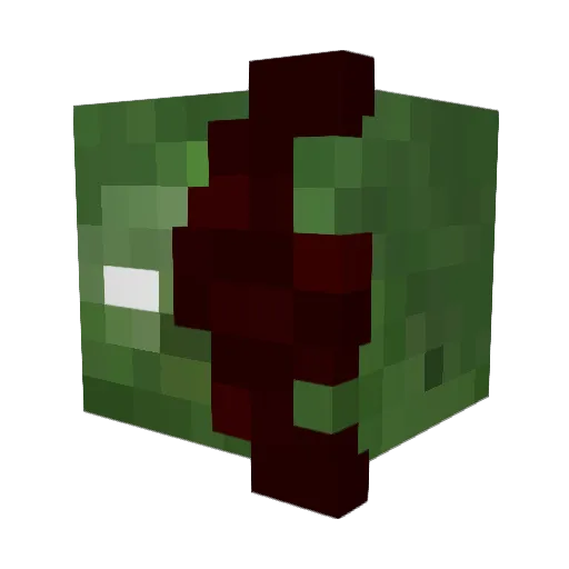 xylaax Minecraft avatar head, 3D render