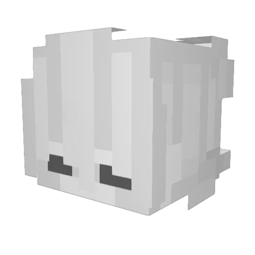 xymaiko Minecraft avatar head, 3D render